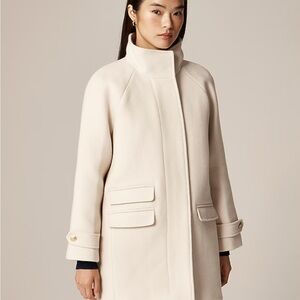 J. Crew Toscana coat in Italian stadium-cloth wool blend